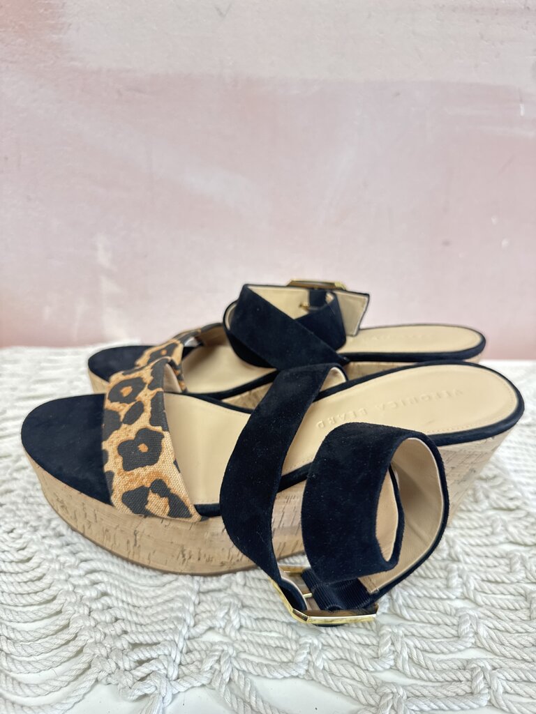 Veronica Beard Hurley Platform Wedge Sandals