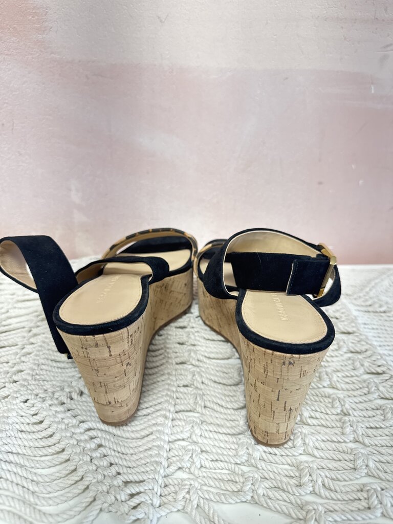 Veronica Beard Hurley Platform Wedge Sandals