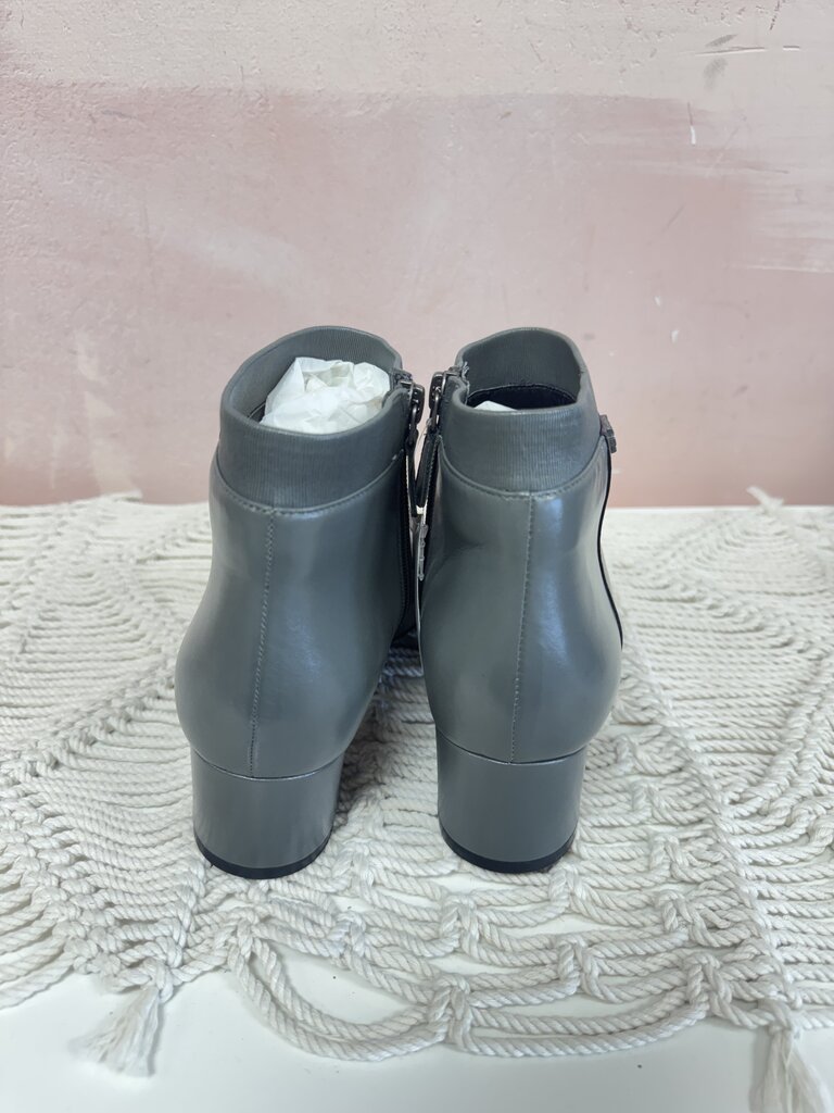 Chanel Leather CC Booties w/ Box & Dustbag