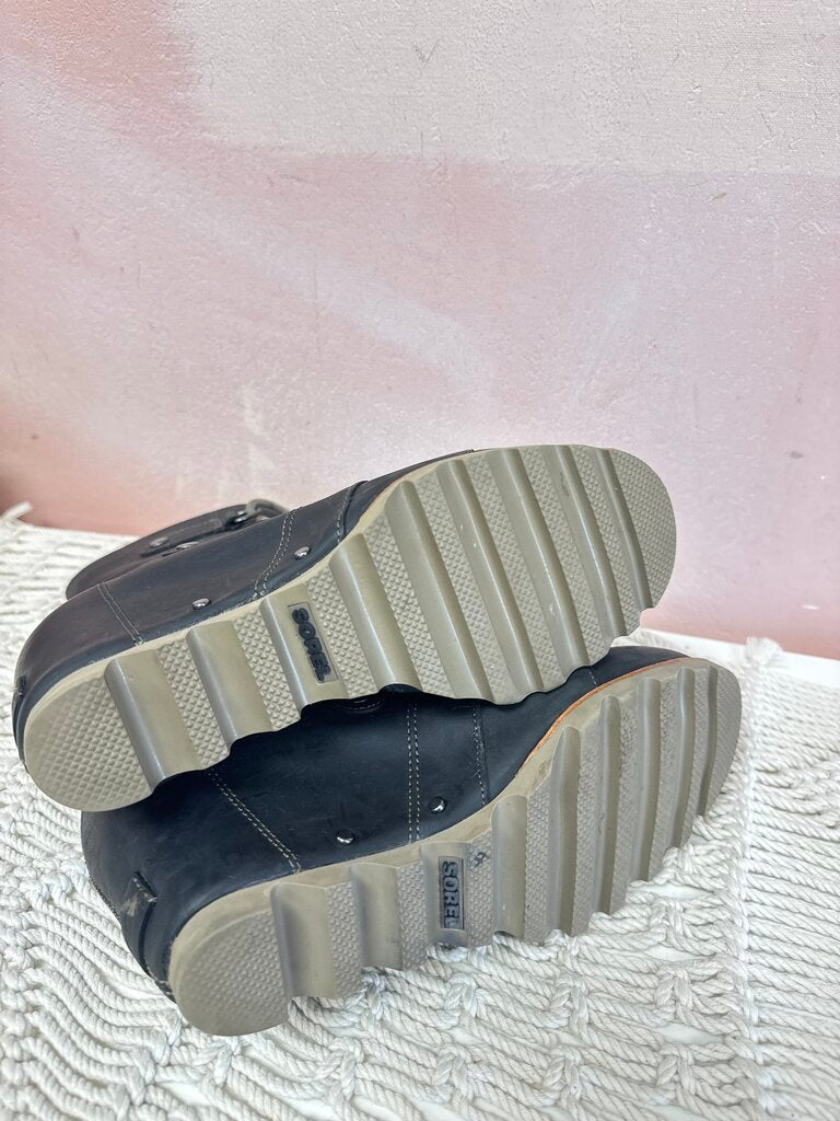 Sorel Wedge Leather Boots