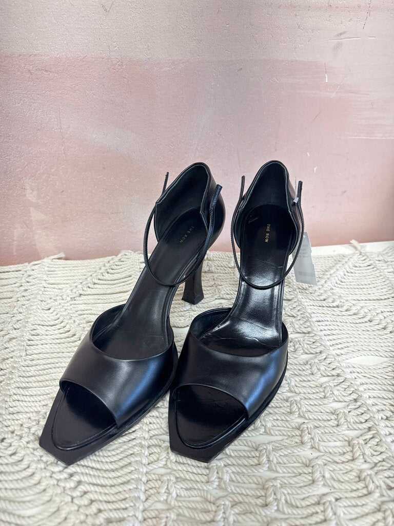 The Row Black MJ Heels