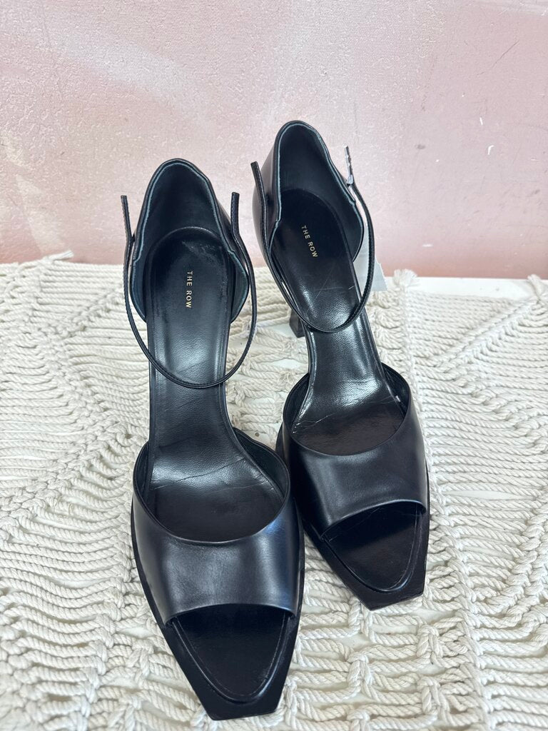 The Row Black MJ Heels