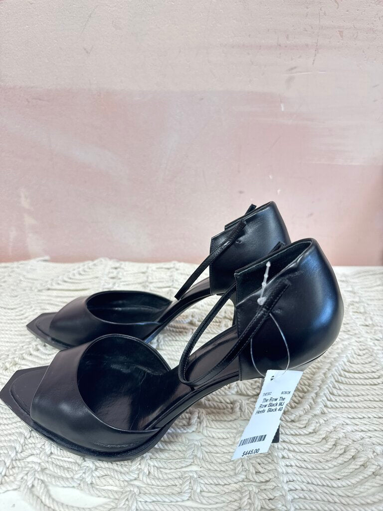 The Row Black MJ Heels