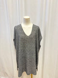 Eileen Fisher Grey Sleeveless Tunic