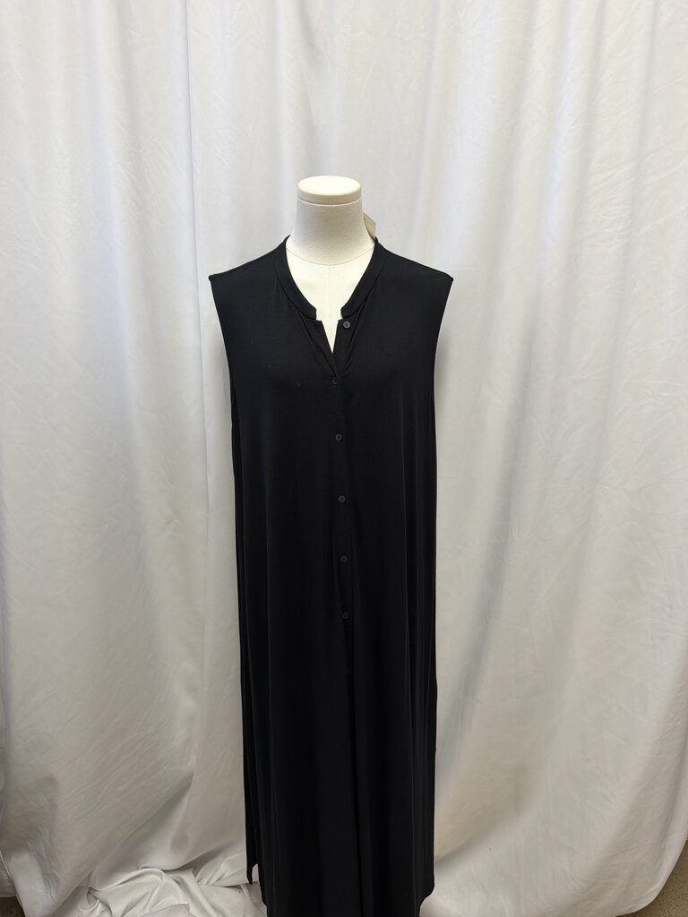 Eileen Fisher Black Sleeveless Dress