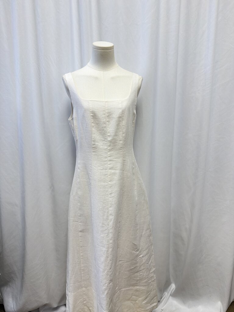 Jenni Kayne White Linen Tank Dress