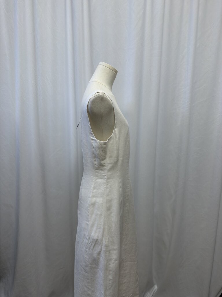 Jenni Kayne White Linen Tank Dress
