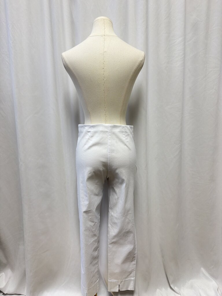 Sara Campbell White Pull On Pants