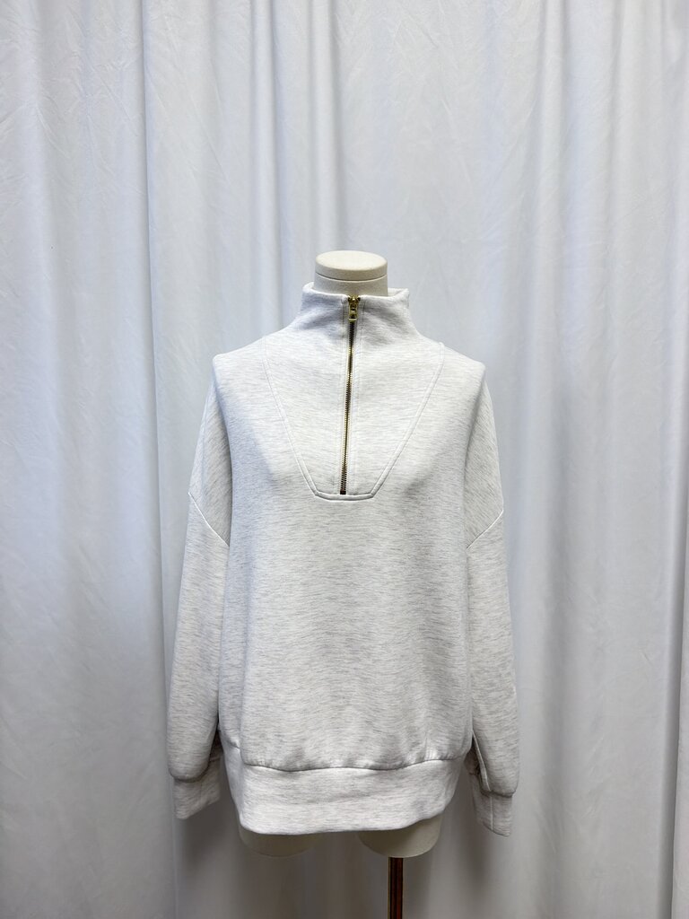 Varley Heather Zip Sweatshirt