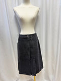 Tibi Paneled Midi Jean Skirt