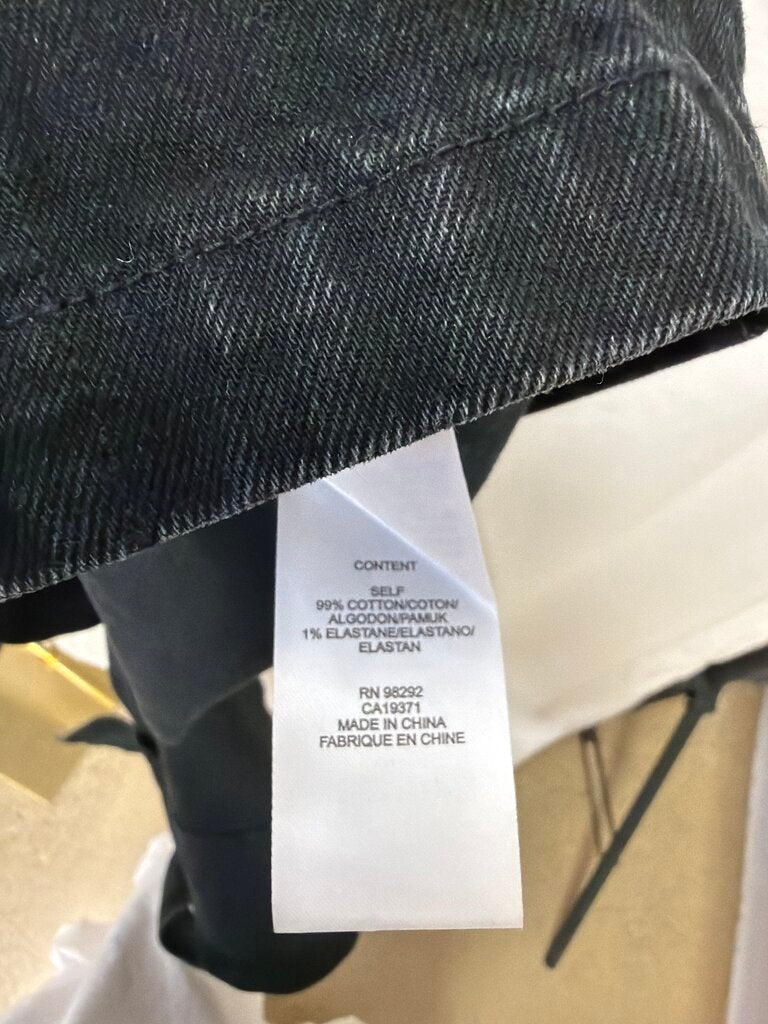 Tibi Paneled Midi Jean Skirt