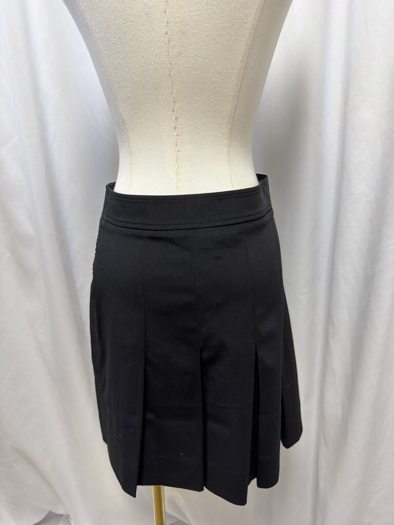 Ganni Crystal Embellished Knee Length Pleated Skirt