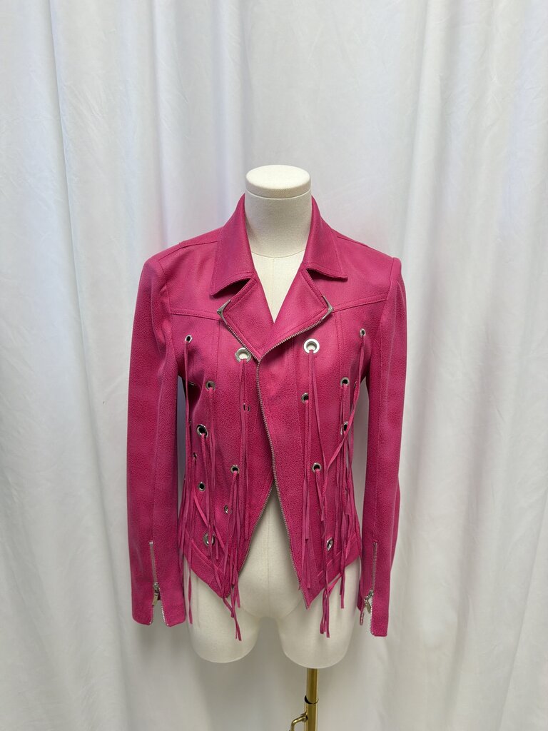 Insight Hot Pink Moto Style Jacket