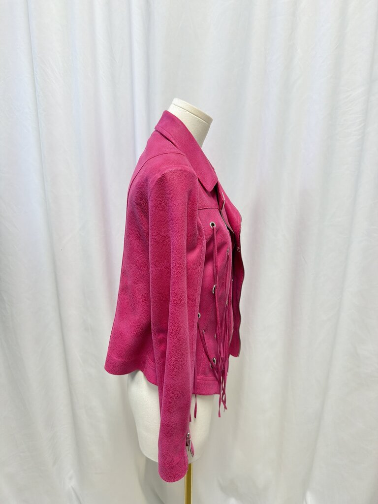 Insight Hot Pink Moto Style Jacket