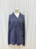 Lululemon Striped Long Sleeve Quarter Zip