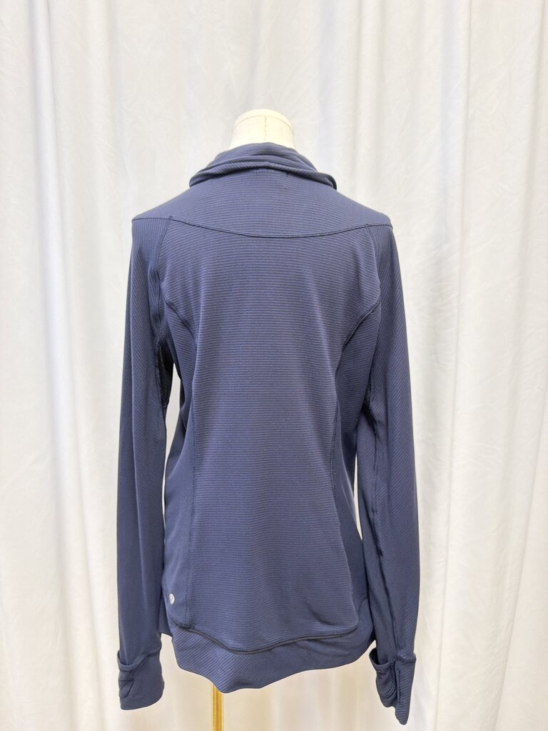 Lululemon Striped Long Sleeve Quarter Zip