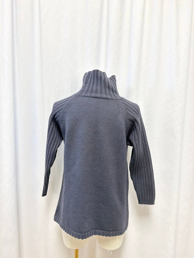 Burberry Black Wool Turtleneck Sweater