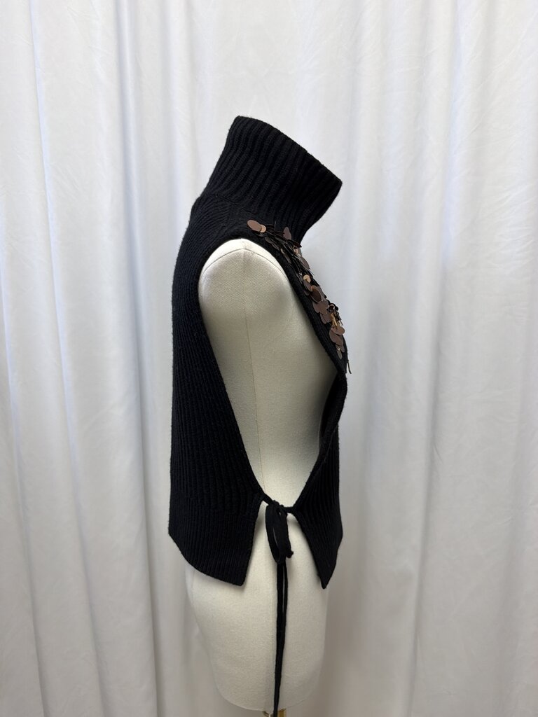 Dorothee Schumacher Black Embellished Sweater