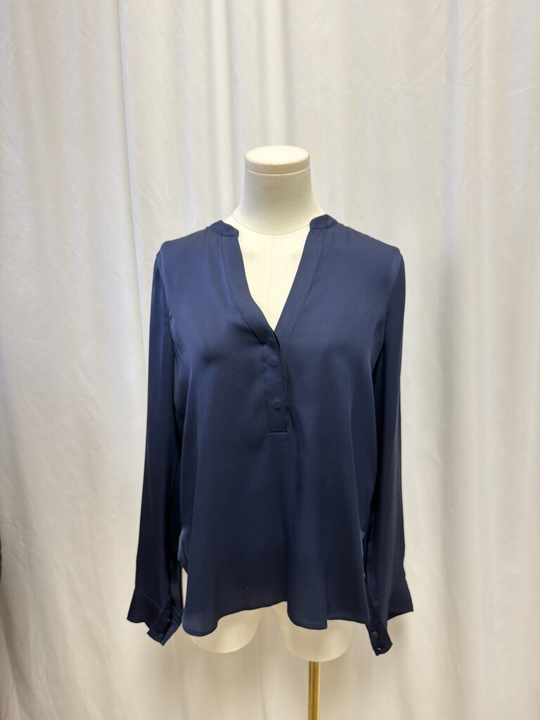 Vince Navy V Neck Tunic