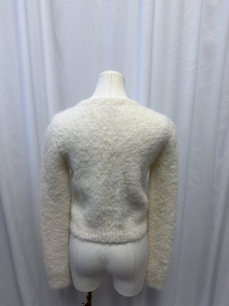 Frame Off White Alpaca Blend Sweater