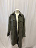 Isabel Marant Etoile Virgin Wool Herringbone Coat