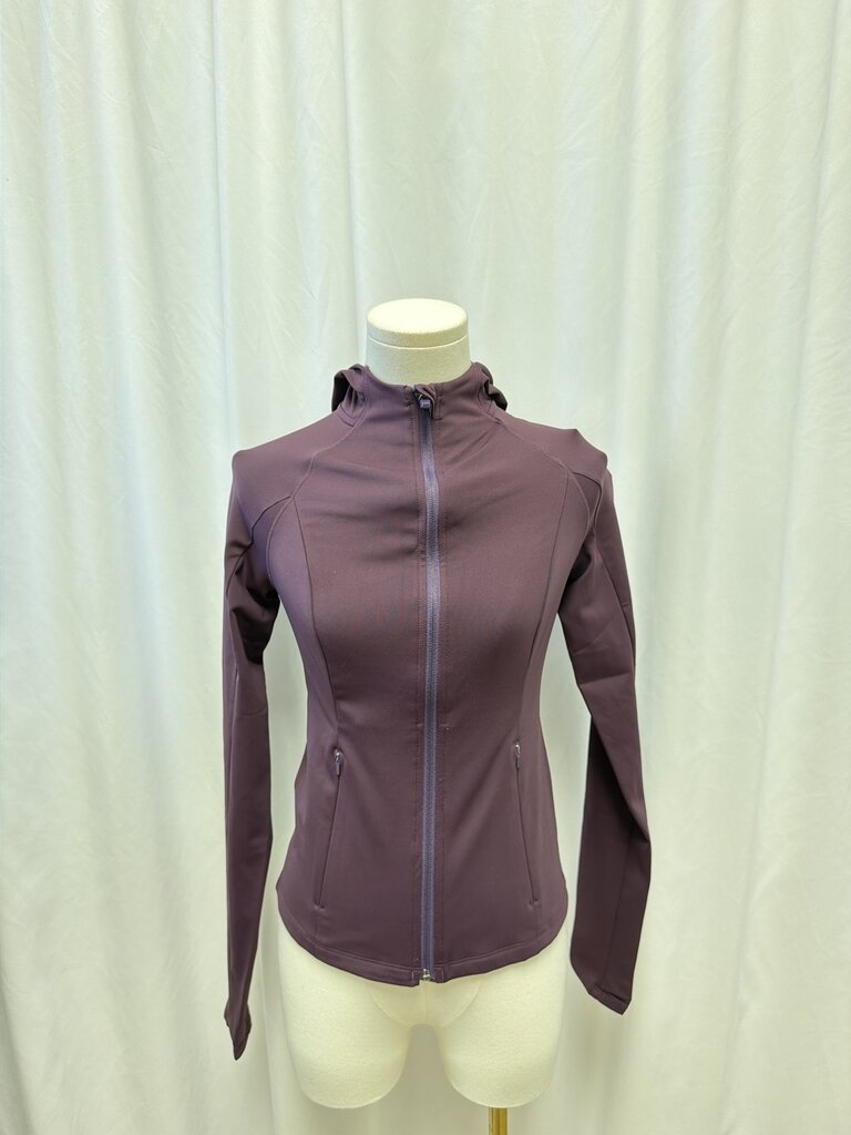 Beyond Yoga Purple Full-Zip Jacket NWT