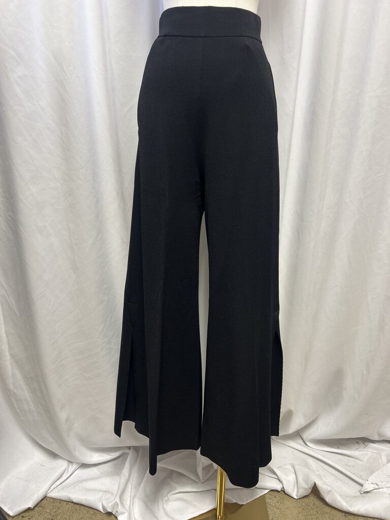 Stella McCartney Knit Wide Leg Slit Trouser