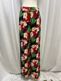 Veronica Beard Floral Wide Leg Trouser