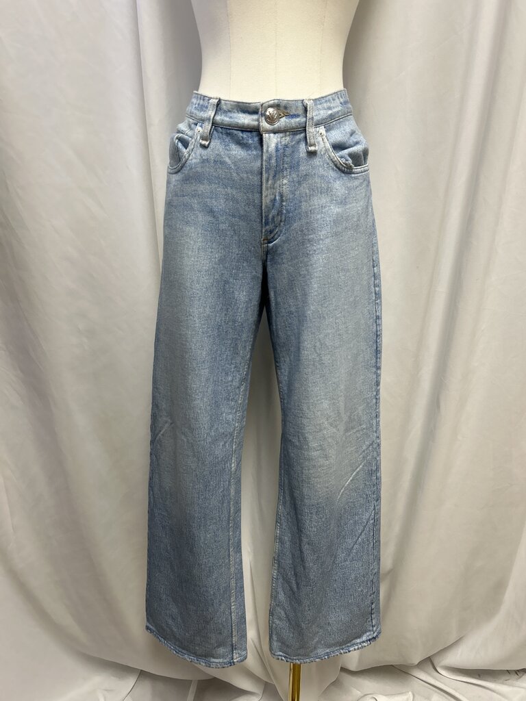 Rag & Bone Faux Denim Wide Leg Pant