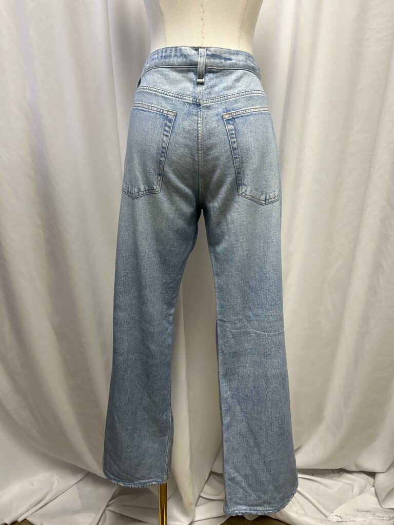 Rag & Bone Faux Denim Wide Leg Pant