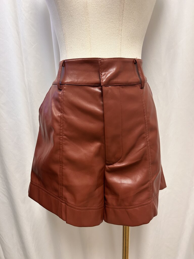 Evereve Faux Leather Shorts