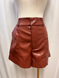 Evereve Faux Leather Shorts