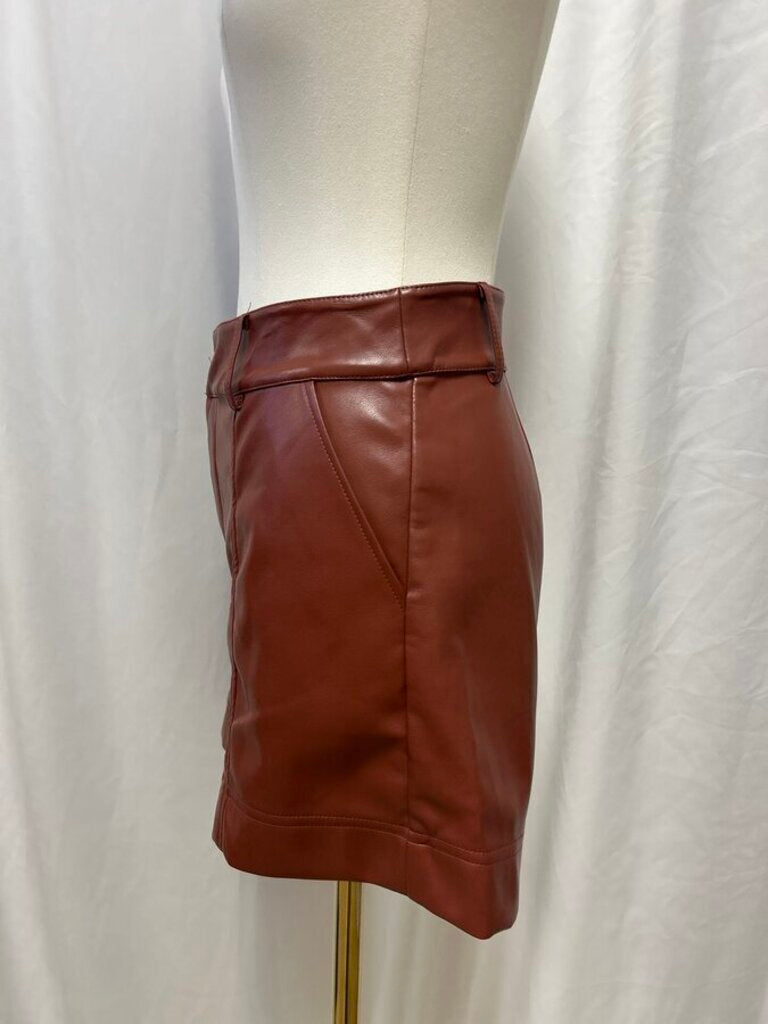 Evereve Faux Leather Shorts