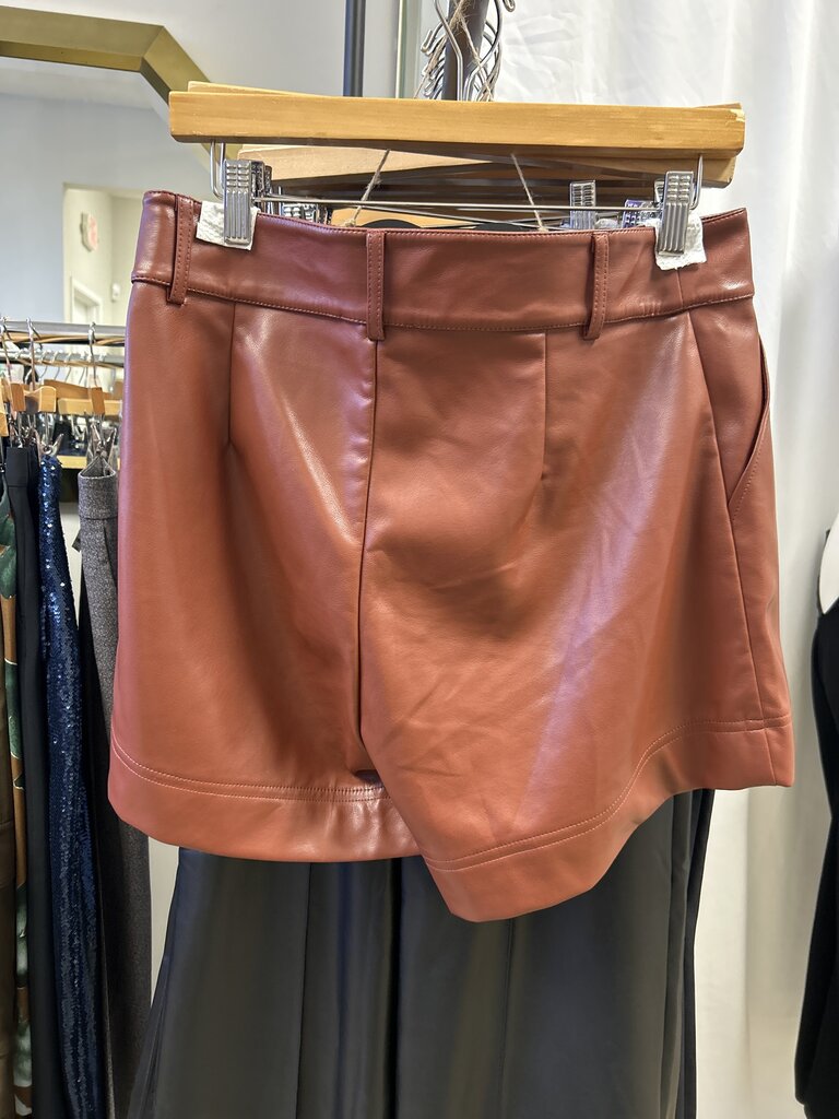 Evereve Faux Leather Shorts