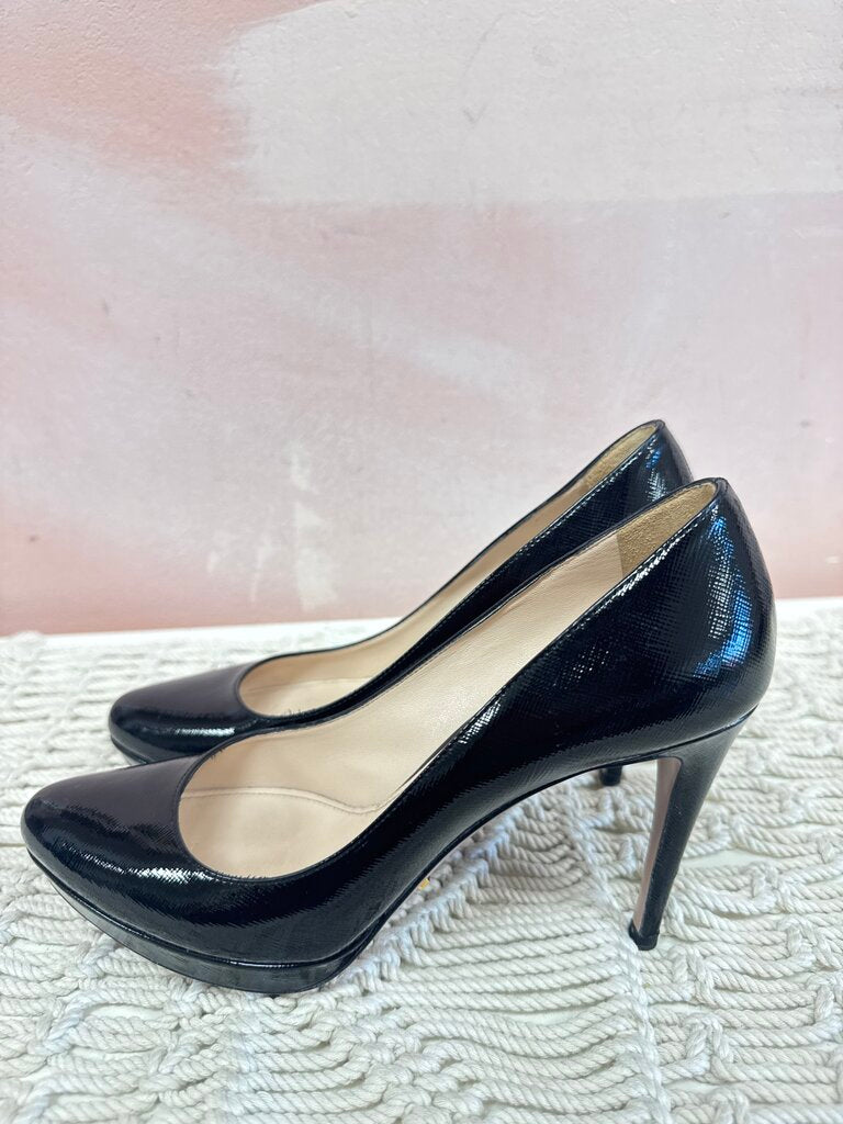 Prada Patent Platform Pump w/ Dustbag