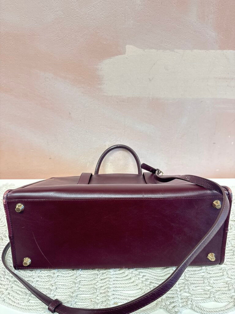 Strathberry Top Handle Tote Midi w/ Crossbody Strap (As Is)