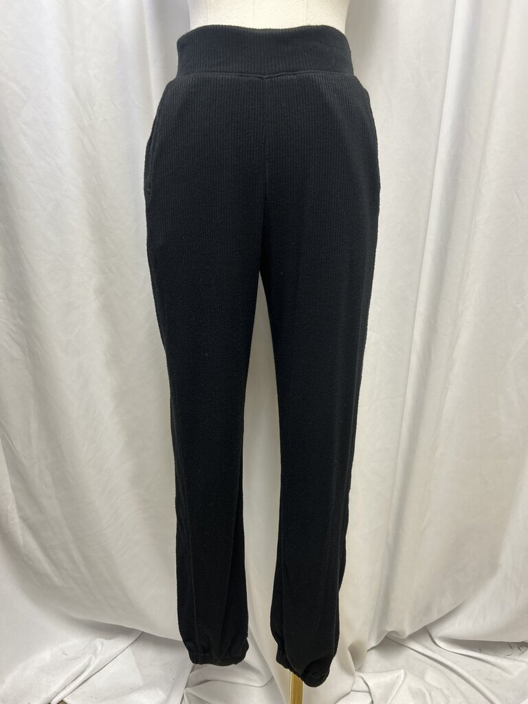 rag & bone Black Ribbed Joggers