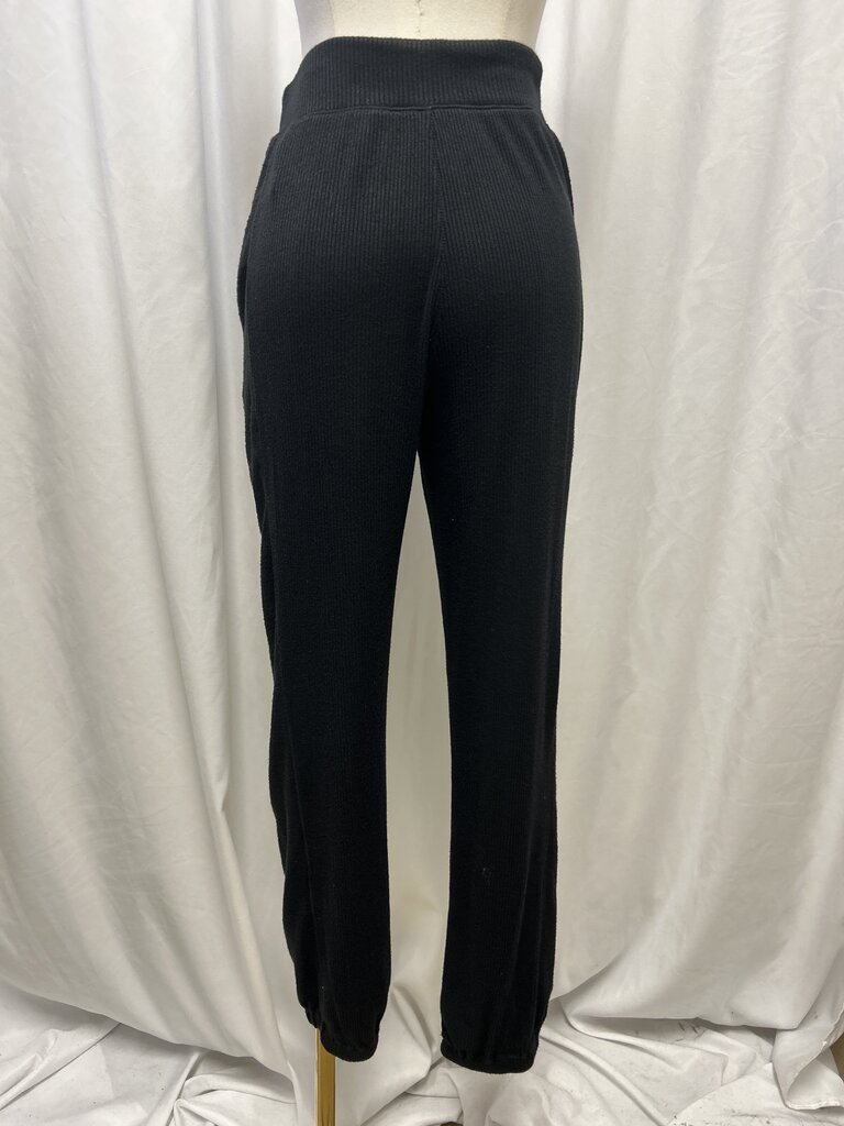 rag & bone Black Ribbed Joggers