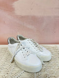 Vince White Platform Sneaker