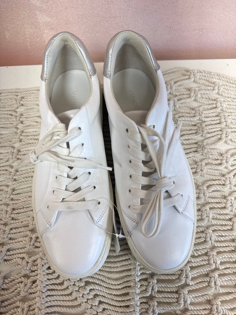 Vince White Platform Sneaker