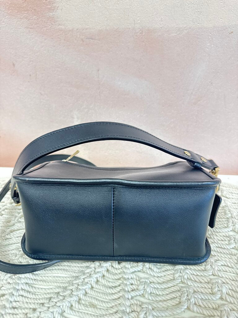Longchamp Leather Perforated Crossbody w/ Dustbag