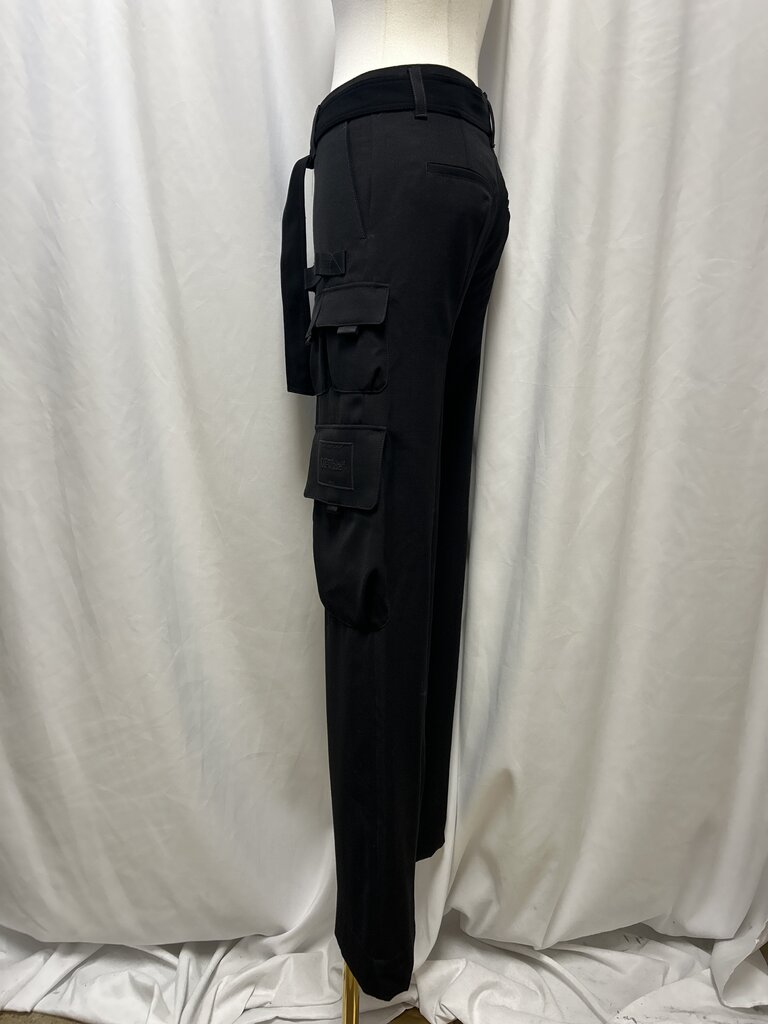Off-White Wide Leg Cargo Pant w/ Belt