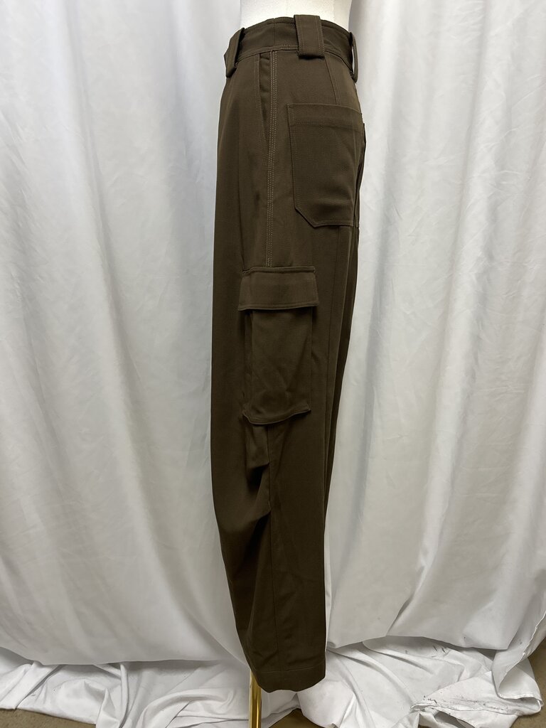 A.L.C. Wool Barrel Cargo Pant