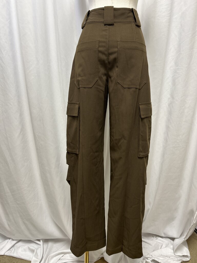 A.L.C. Wool Barrel Cargo Pant