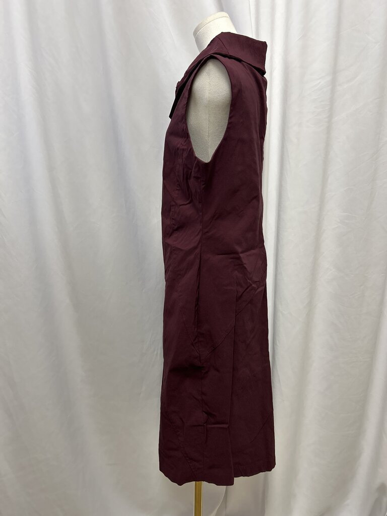 Porto Nylon Blend Asymmetrical Midi Dress