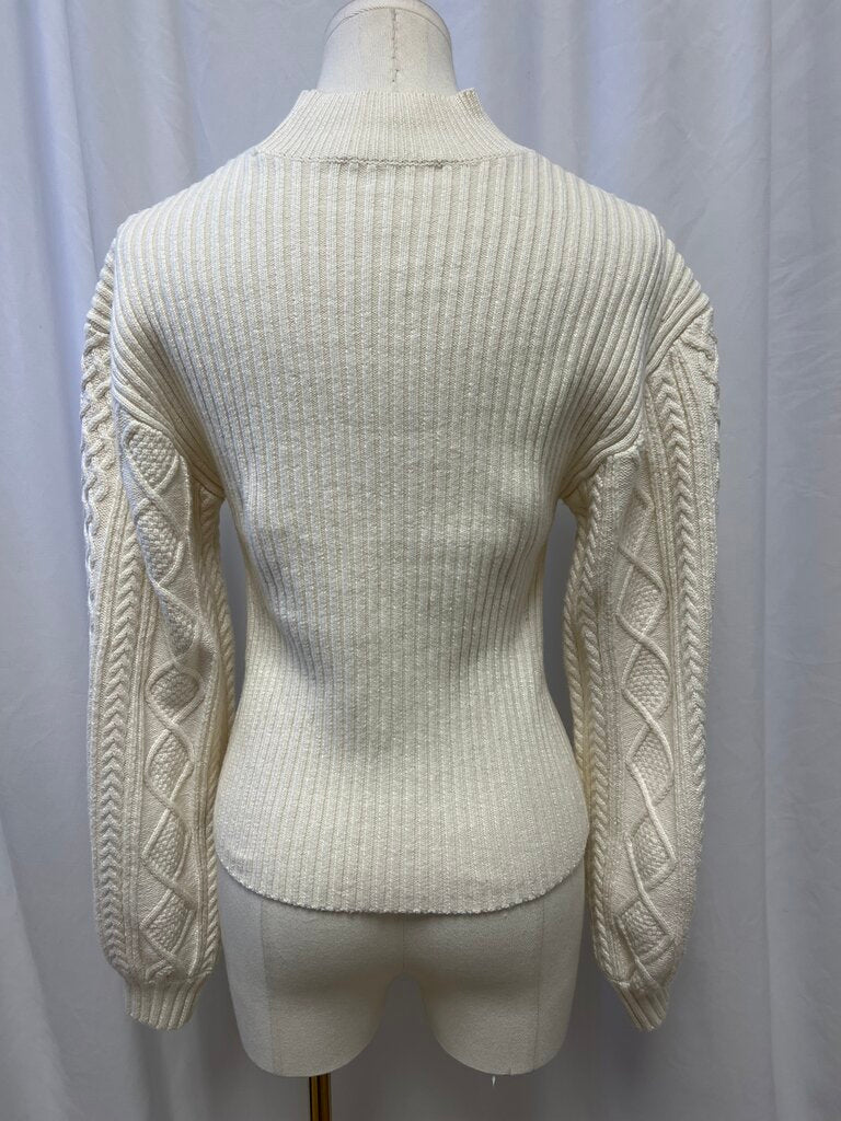 Simkhai Cutout Overlay Sweater