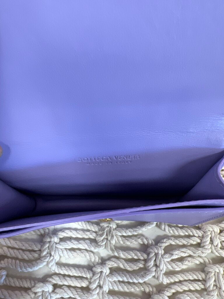 Bottega Veneta Lilac Leather Wallet