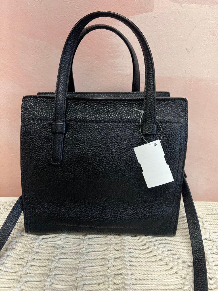 Ferragamo Leather Top Handle Detachable Crossbody Bag