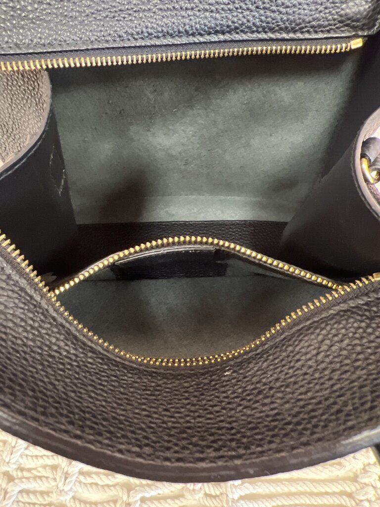 Ferragamo Leather Top Handle Detachable Crossbody Bag