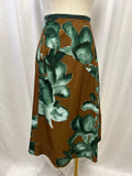Odeeh Floral Print Midi Skirt